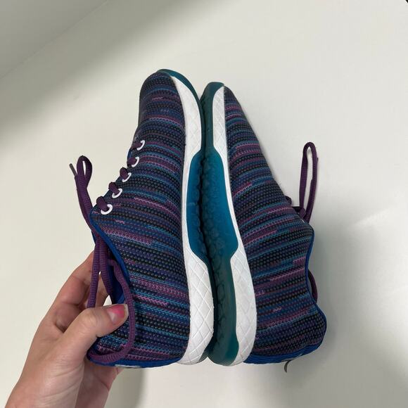 NoBull Purple and Blue Weightlifting Trainer Shoes‎ Size 9 - Picture 6 of 8